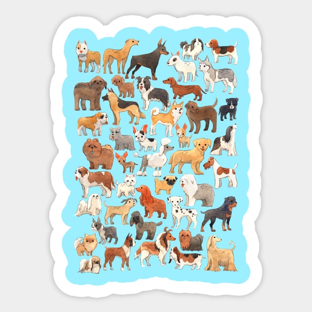 Dogs Sticker by ytashiro